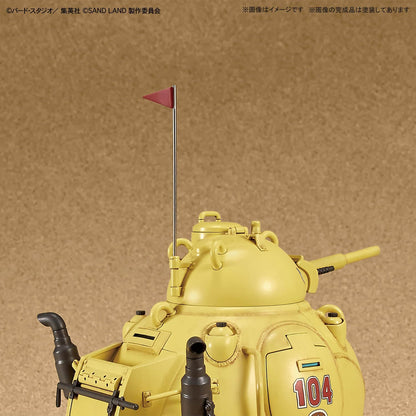 Bandai Hobby - Sand Land - Sand Land Tank 104, Bandai Spirits Maßstab 1:35 Modellbausatz