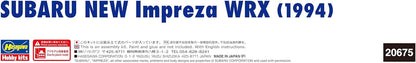 Hasegawa - 1/24 SUBARU NEW IMPREZA WRX 1994 EJ20-TURBO 20675 (3/24) *