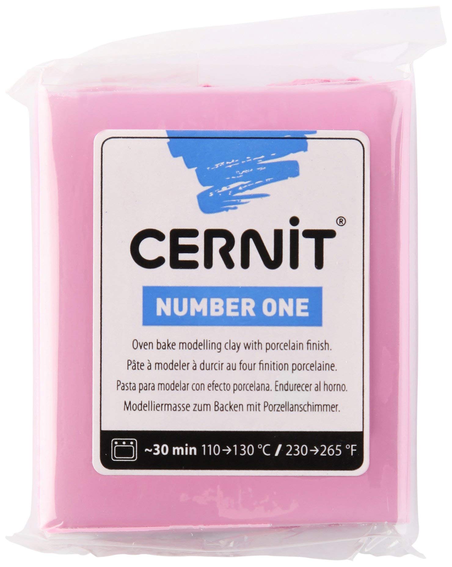 CERNIT Nummer eins Lehm 56g, fuchsie, 7 x 5.5 x 1.5 cm