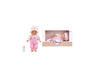 Toi Toys Babypuppe mit Flasche rosa/weiß