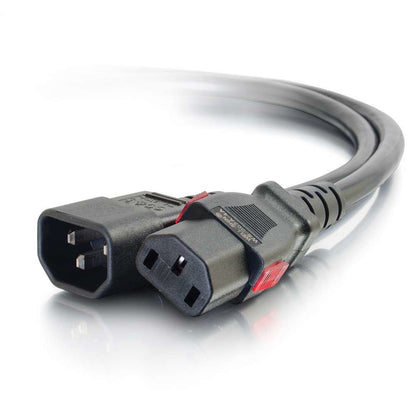 C2G 2ft C14 to C13 Power Cable. Locking C14 to C13 10A 250V Black