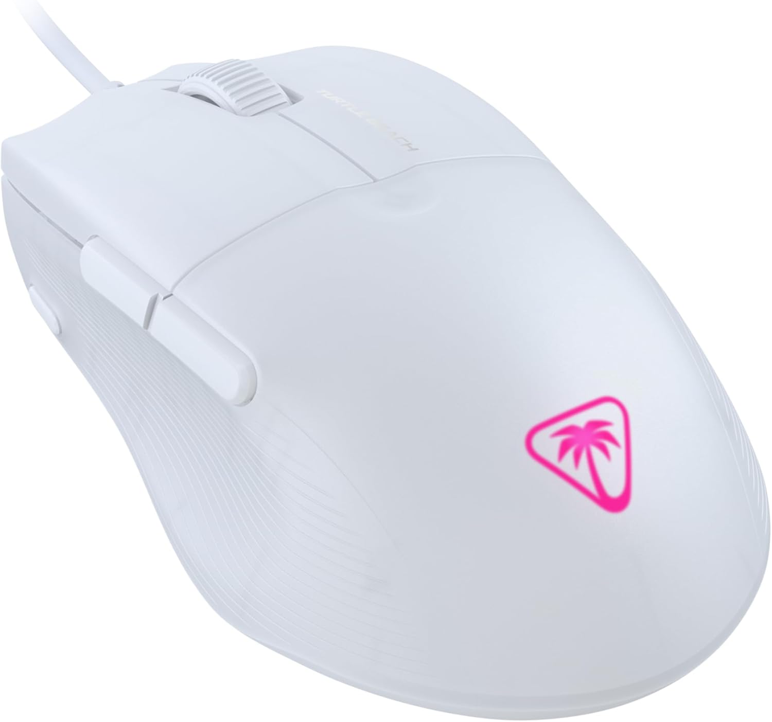 Turtle Beach Pure Sel - Ratón de Juego RGB ergonómico Ultraligero, Sensor óptico de 8000 dpi, interruptores mecánicos, Sistema de pretensado, deslizamientos de PTFE Puro, iluminación RGB