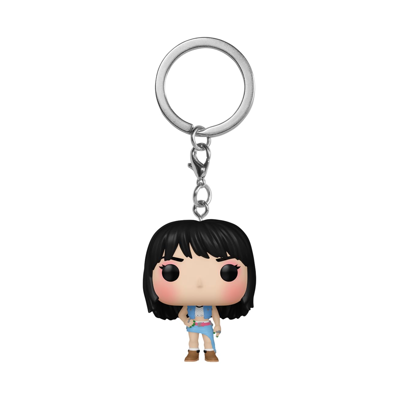 Funko Pop! Keychain: BLACKPINK - Lisa - Blackpink Novelty Keyring - Collectable Mini Figure - Stocking Filler - Gift Idea - Official Merchandise - Music Fans - Backpack Decor