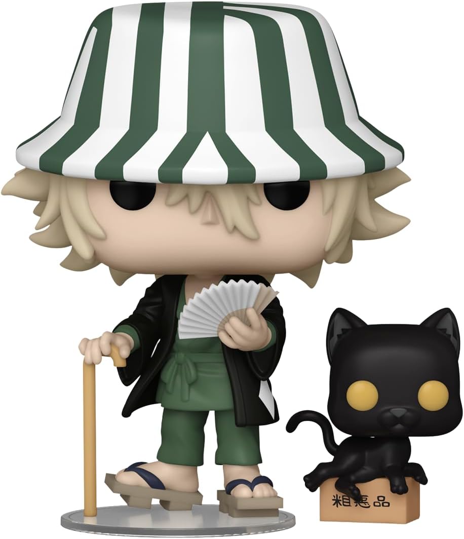 Funko POP! Animation: BLEACH - Kisuke Urahara With Yoruichi - Bleach - Collectable Vinyl Figure - Gift Idea - Official Merchandise - Toys for Kids & Adults - Anime Fans - Model Figure for Collectors
