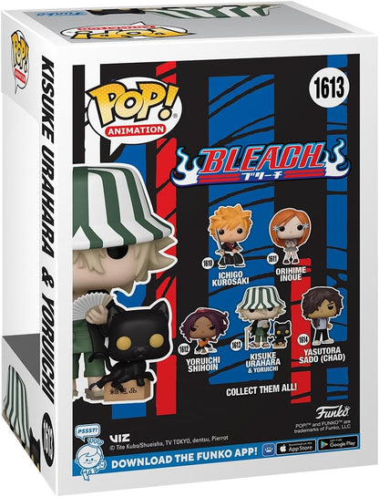 Funko POP! Animation: BLEACH - Kisuke Urahara With Yoruichi - Bleach - Collectable Vinyl Figure - Gift Idea - Official Merchandise - Toys for Kids & Adults - Anime Fans - Model Figure for Collectors