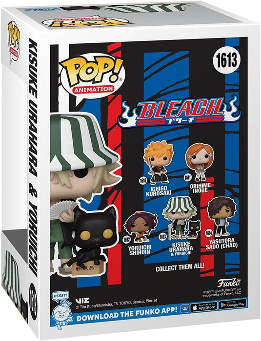 Funko POP! Animation: BLEACH - Kisuke Urahara With Yoruichi - Bleach - Collectable Vinyl Figure - Gift Idea - Official Merchandise - Toys for Kids & Adults - Anime Fans - Model Figure for Collectors