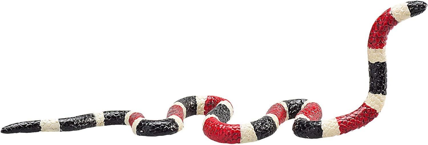MOJO Coral Snake Wildlife Animal Toy Figure