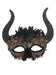 Smiffys Feathered Venetian Horned Mask