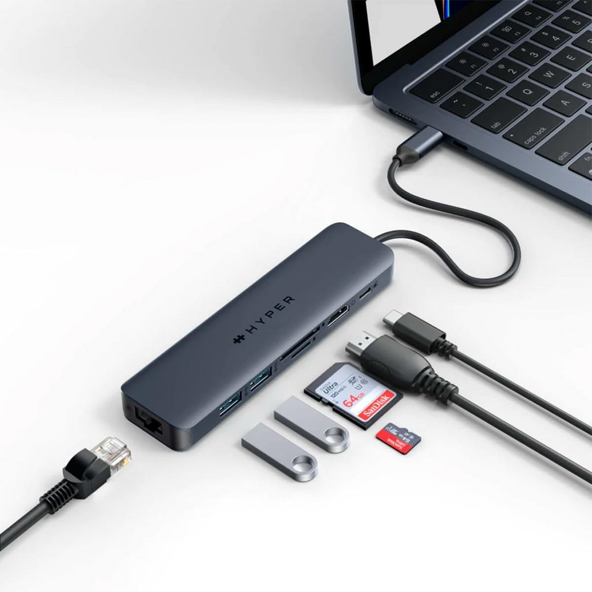 Targus HyperDriveEcoSmart Gen.2 Univ USB-C 7in1
