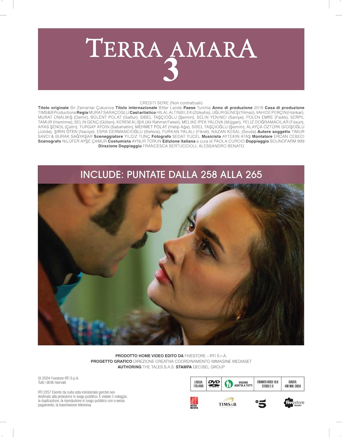 Terra Amara - Stagione 03 #08 (Eps 258-265) - (Italian Import)