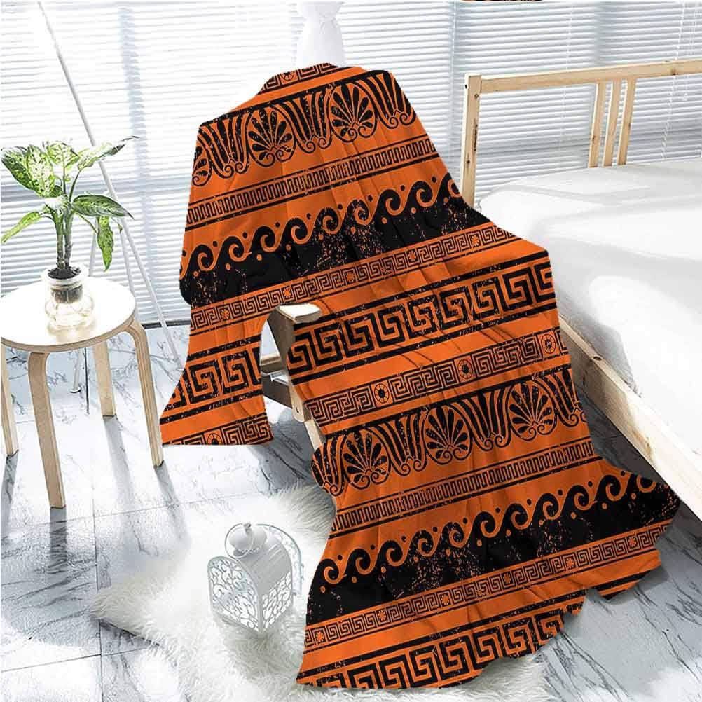 Toga Heavy Party Blanket Old Border Ornaments Sofa Plush Blanket 80" x 60" 80"x60" Colour 13