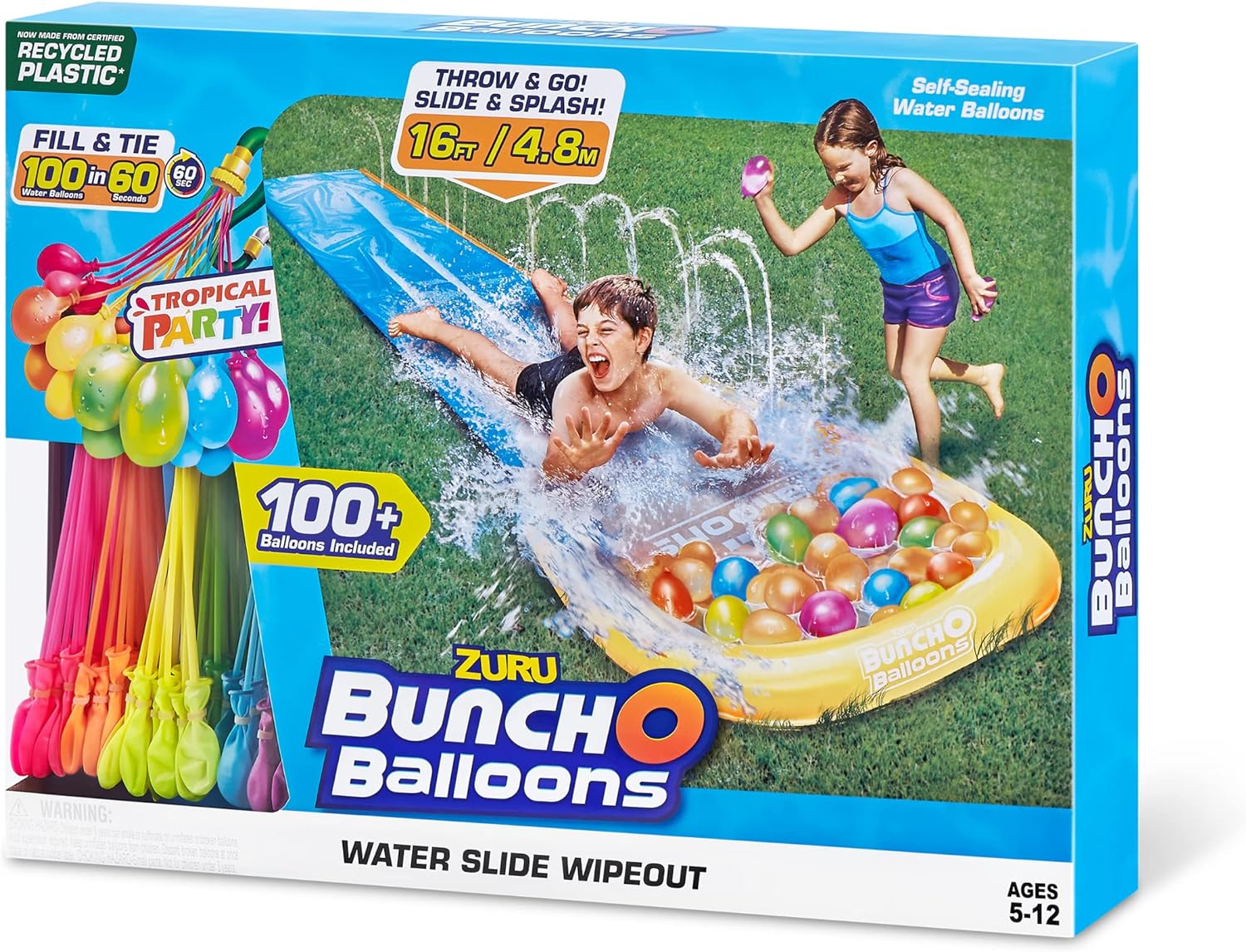ZURU Bunch O Balloons Tropical Party Water Slide