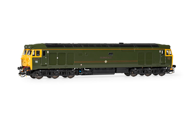 Hornby TT:120 TT3013M BR, Class 50, Co, 50007, Sir Edward Elgar' -Era 8 Railway Locomotives, Green