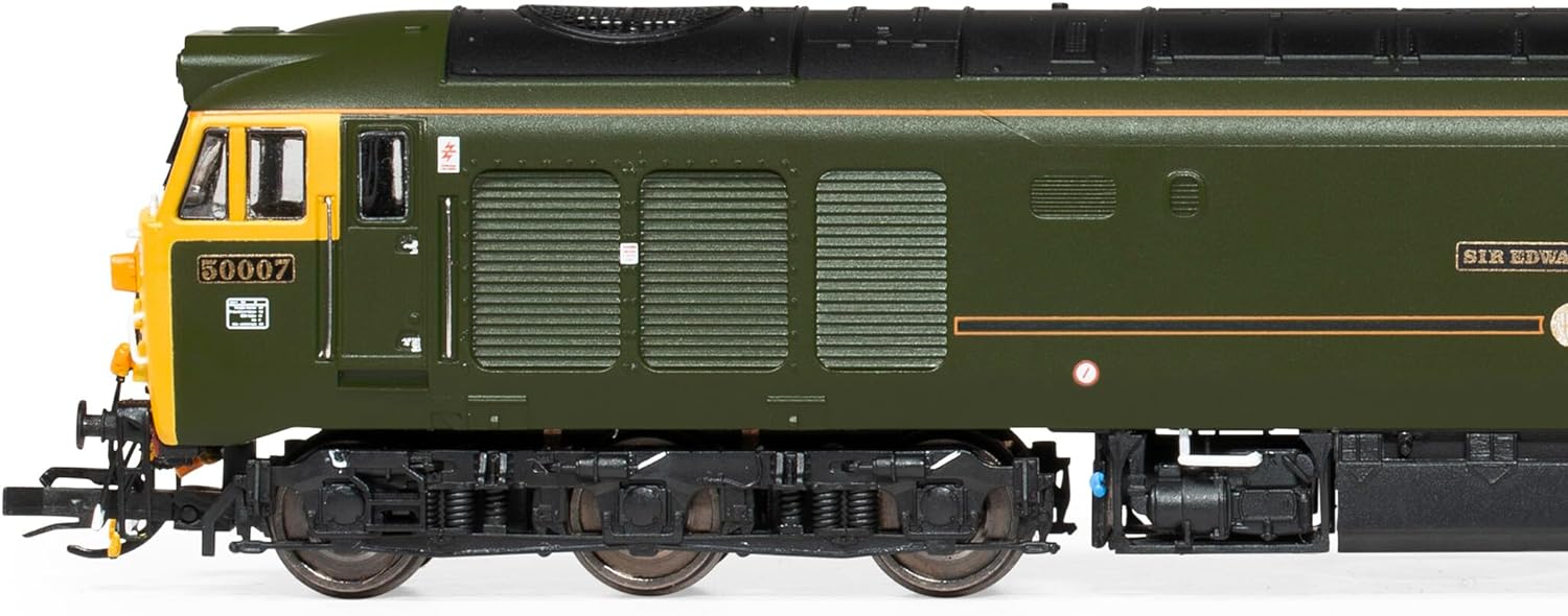 Hornby TT:120 TT3013M BR, Class 50, Co, 50007, Sir Edward Elgar' -Era 8 Railway Locomotives, Green