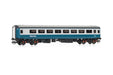 Hornby TT:120 TT4017 BR, Mk2F Tourist Standard Open, E5911-Era 7 Railway-Rolling Stock Coach Packs, Blue