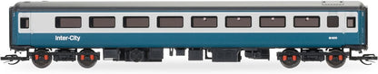 Hornby TT:120 TT4017 BR, Mk2F Tourist Standard Open, E5911-Era 7 Railway-Rolling Stock Coach Packs, Blue