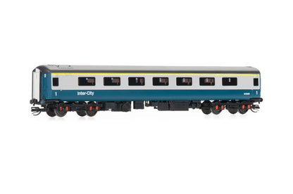 Hornby TT:120 TT4018 BR, Mk2F First Open, M3374-Era 7 Railway-Rolling Stock Coach Packs, Blue