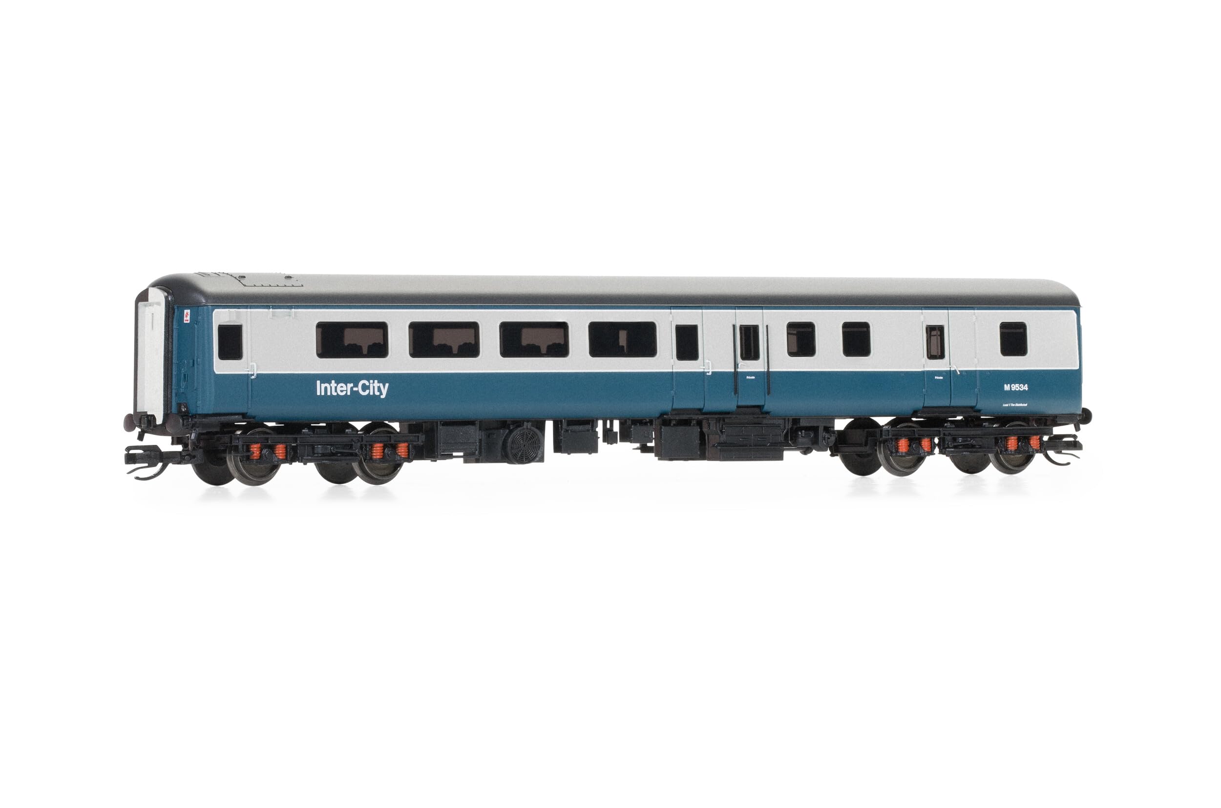 Hornby TT:120 TT4019 BR, Mk2F Brake Standard Open, M9519-Era 7 Railway-Rolling Stock Coach Packs, Blue