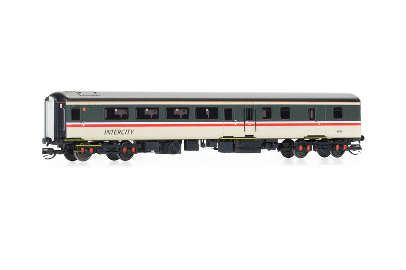 Hornby TT:120 TT4022 BR Intercity, Mk2F Brake Standard Open, M9534-Era 8 Railway-Rolling Stock, Blue