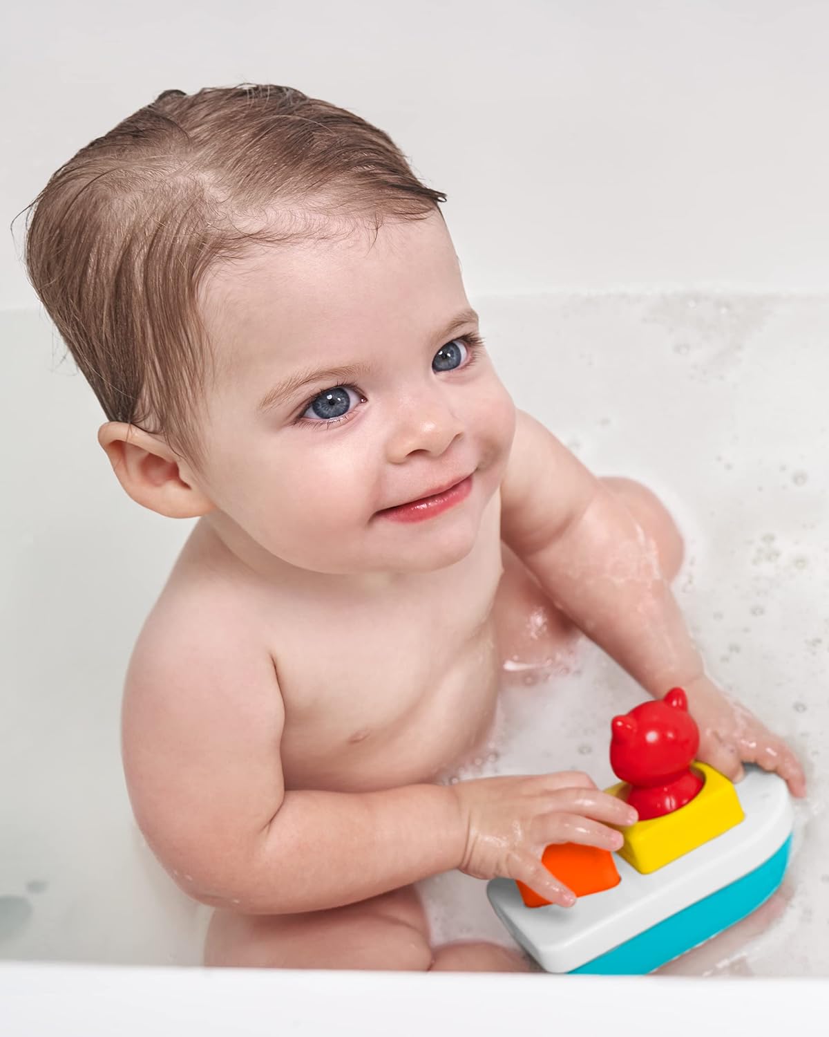 Skip Hop Juguete de baño para barco Sort and Float, juguete para el baño para niños pequeños