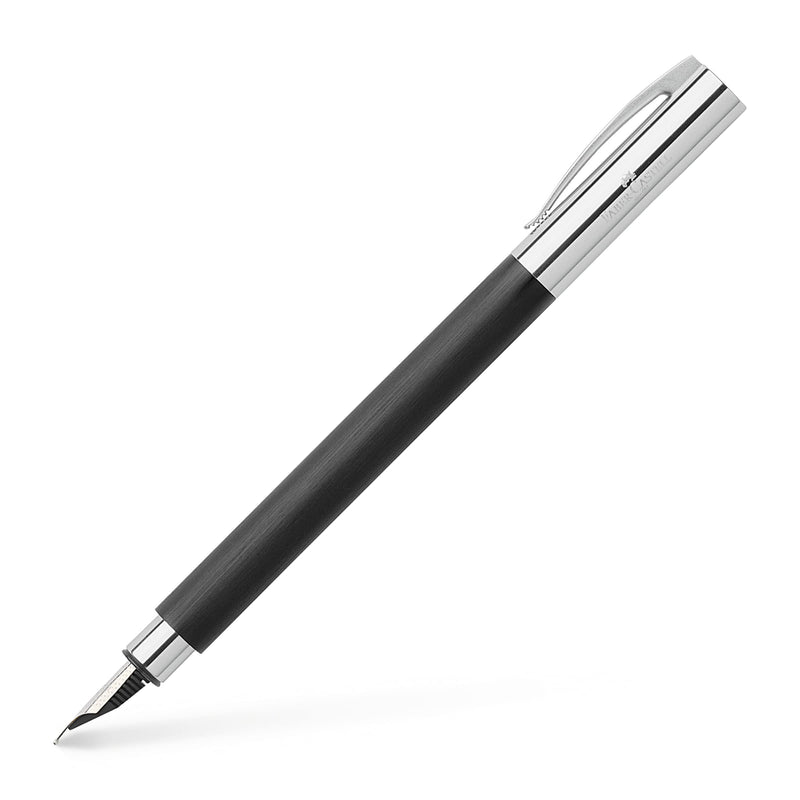 Faber-Castell F148140 Ambition Black Fountain Pen M (gift-boxed