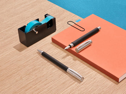 Faber-Castell F148140 Ambition Black Fountain Pen M (gift-boxed