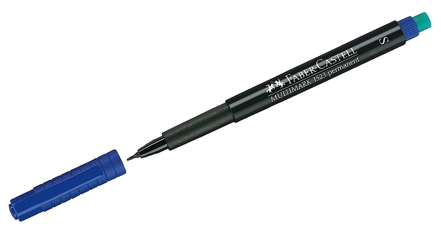 Faber Castell 152351 Permanent Marker - Blue