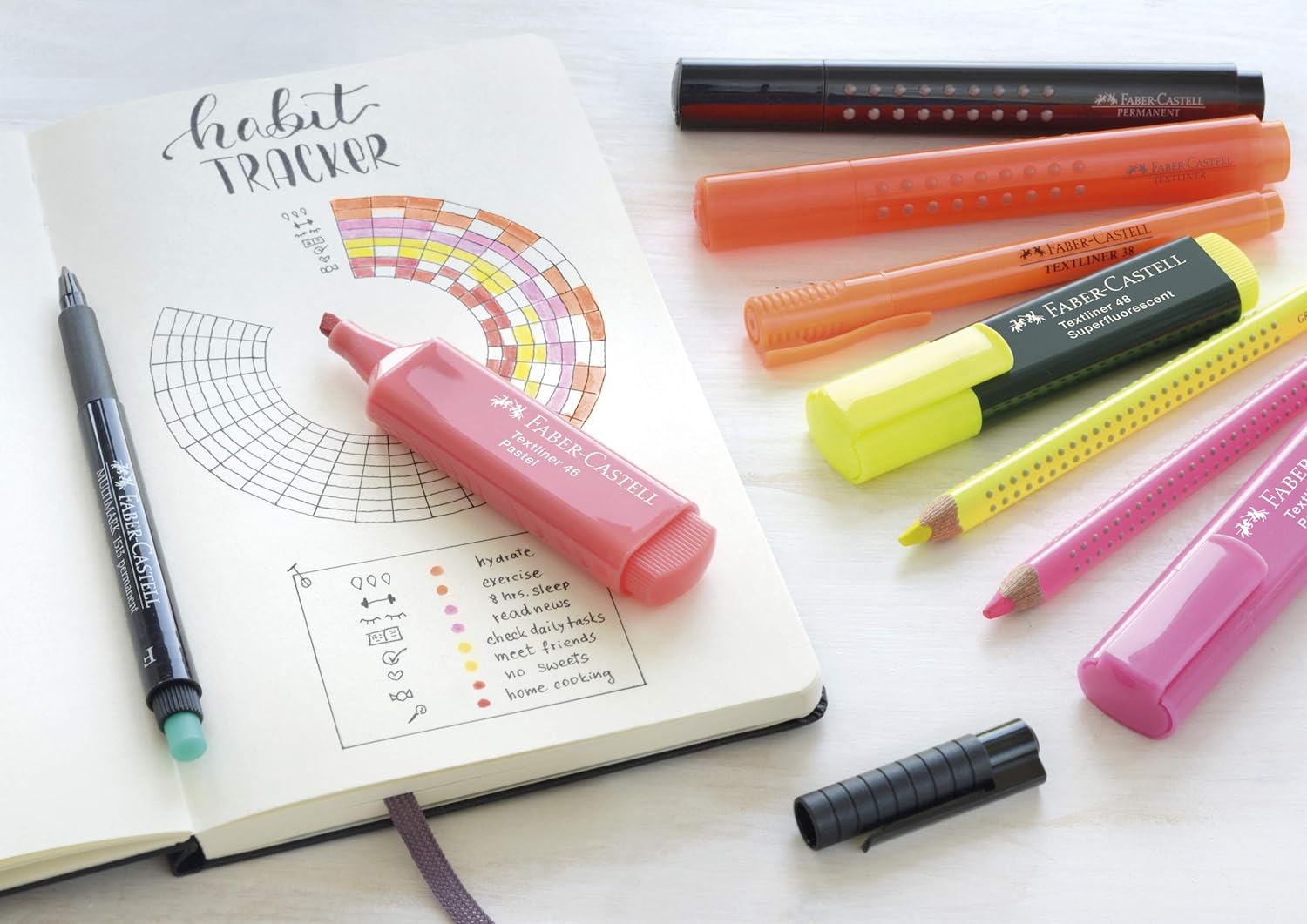 Faber Castell F152551 Permanent "Multimark" Marker - Blue
