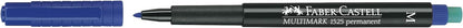 Faber Castell F152551 Permanent "Multimark" Marker - Blue