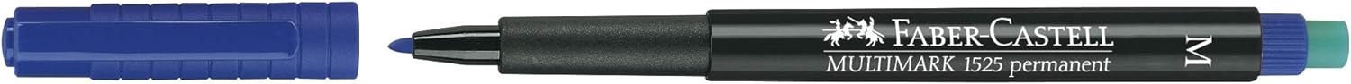 Faber Castell F152551 Permanent "Multimark" Marker - Blue