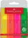 Faber-Castell Wallet of 4 ICE Texdtliners