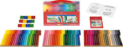 Faber-Castell Connector Fibre Tip Pen Case Box (Pack of 60