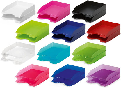 Durable Basic Letter Tray - Opaque Green