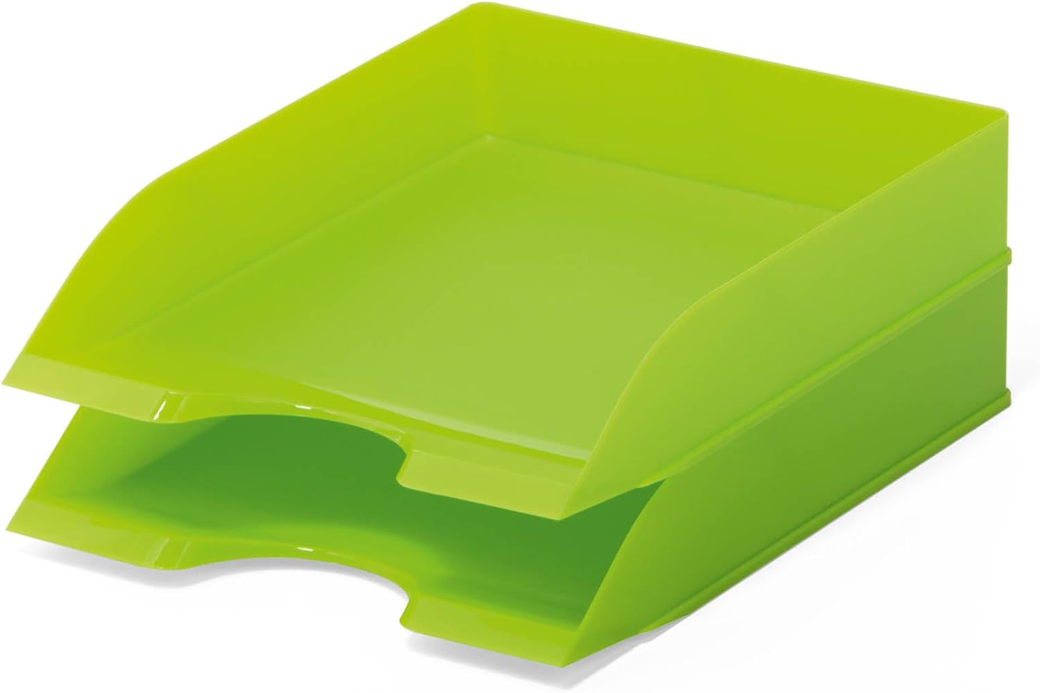 Durable Basic Letter Tray - Opaque Green