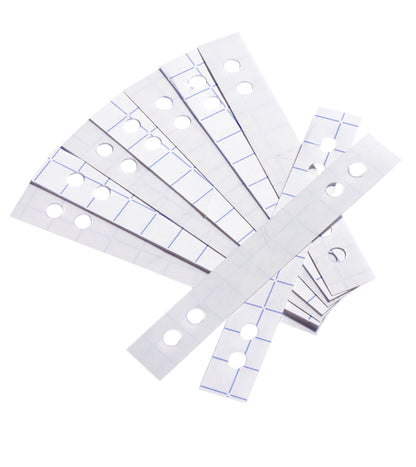 Durable Lochverstärkerstreifen (für 60 - 80 mm Lochung) Beutel mit 50 Stück, transparent, 807819