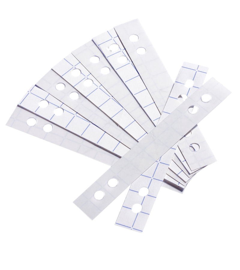 Durable Lochverstärkerstreifen (für 60 - 80 mm Lochung) Beutel mit 50 Stück, transparent, 807819