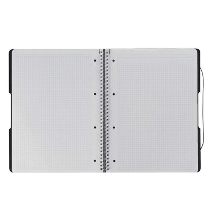 Herlitz A4 To Go Spiral Pad - Black (80 sheets)