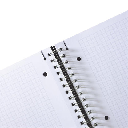 Herlitz A4 To Go Spiral Pad - Black (80 sheets)