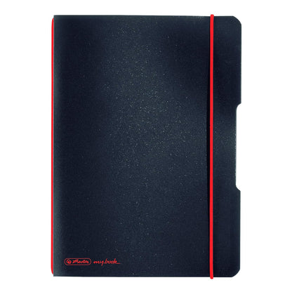 Herlitz A5 My Book Flex 11361557 Notebook 40 Sheets Squared Black einzeln | A5 Black
