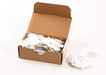 Herma 6932 Hanging Tags 15 x 24 mm with String Pack of 1000 White With white thread 15 x 24 mm
