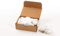 HERMA 6948 Hanging Labels with White Thread, Pack of 1000, 32 x 50 mm, Thread Length Approx. 8 cm, Large Cardboard Price Tags, Marking Labels for Labelling, White With white thread 32 x 50 mm