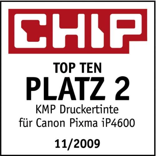 KMP Tintenpatrone fur Canon CLI-521Bk/1509,0001 9