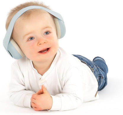 Reer SilentGuard Baby Ear Muffs, Sky Blue