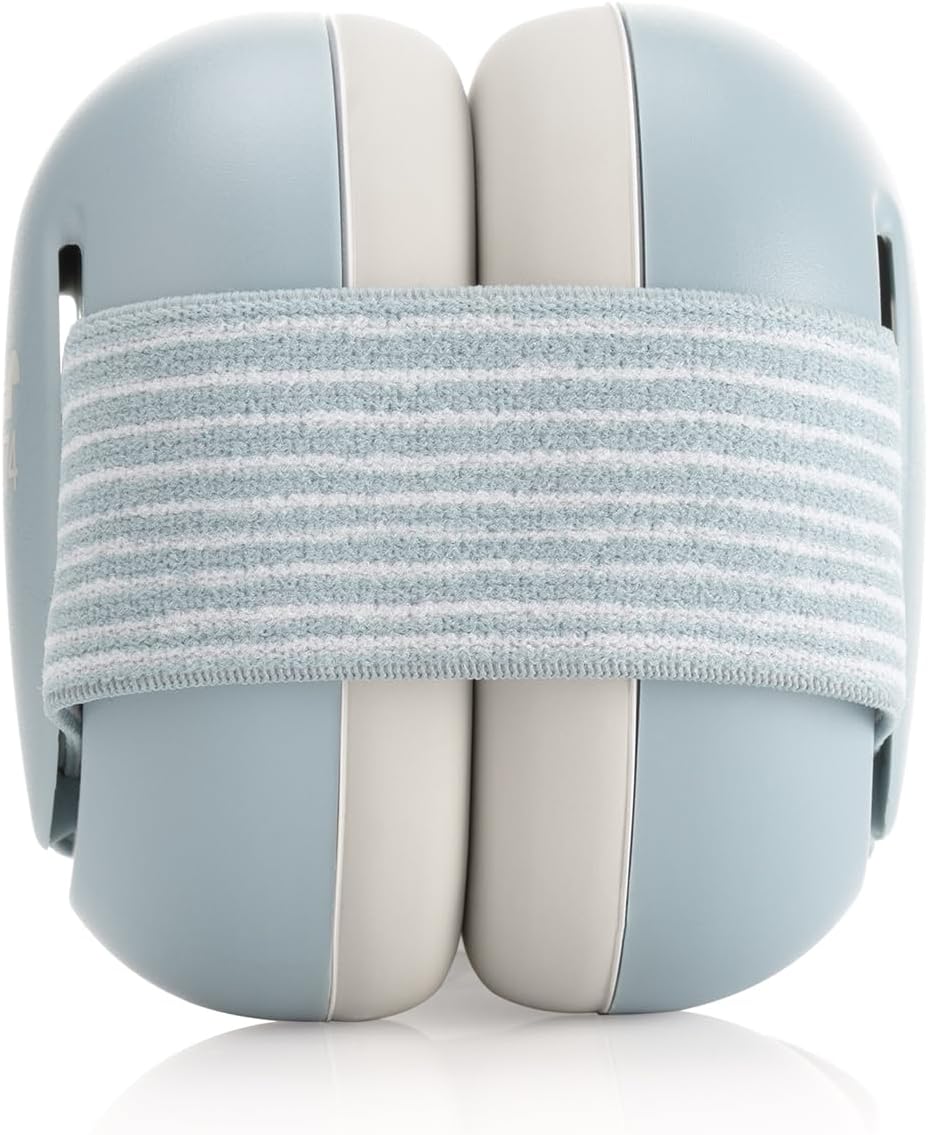 Reer SilentGuard Baby Ear Muffs, Sky Blue