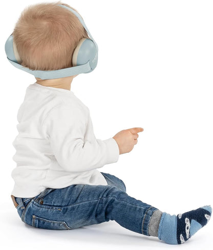 Reer SilentGuard Baby Ear Muffs, Sky Blue