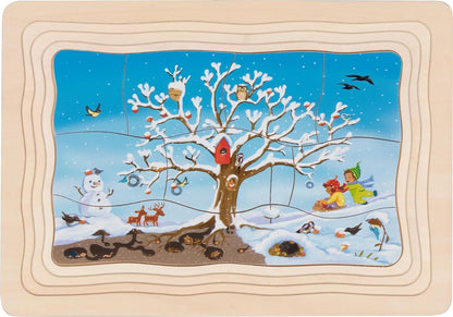 GOKI- Puzzles de Madera (57346