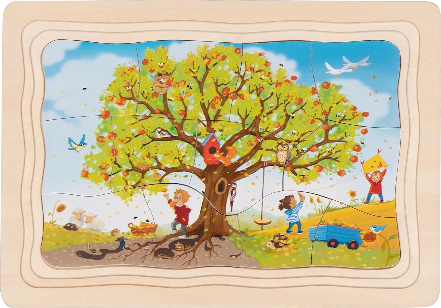 GOKI- Puzzles de Madera (57346