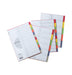 Pagna 32001 10 Tabbed Dividers, 5 Colours Cover 1 10 Taben