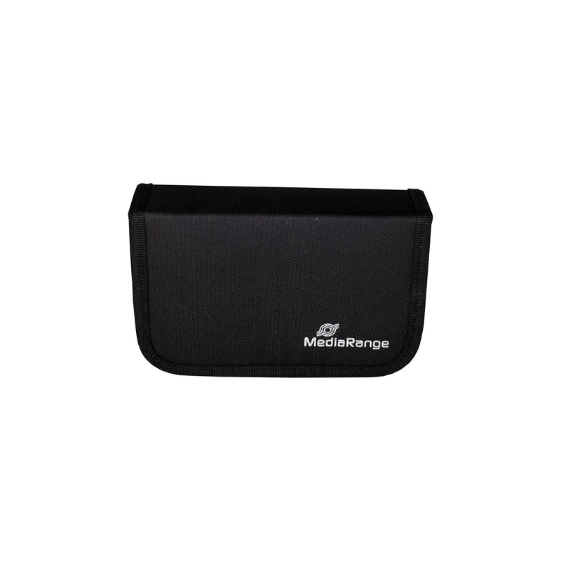 MediaRange BOX98 Memory Card Case 3 Cards Nylon Black - Memory Card Cases (3 Cards, SD,SDHC,SDXC, Nylon, Black, Shock Resistant, Dirt Resistant, 170 mm