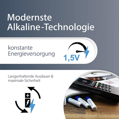 MediaRange Batterien Mignon AA LR6/MRBAT105 Inh. 1